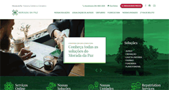 Desktop Screenshot of moradadapaz.com.br